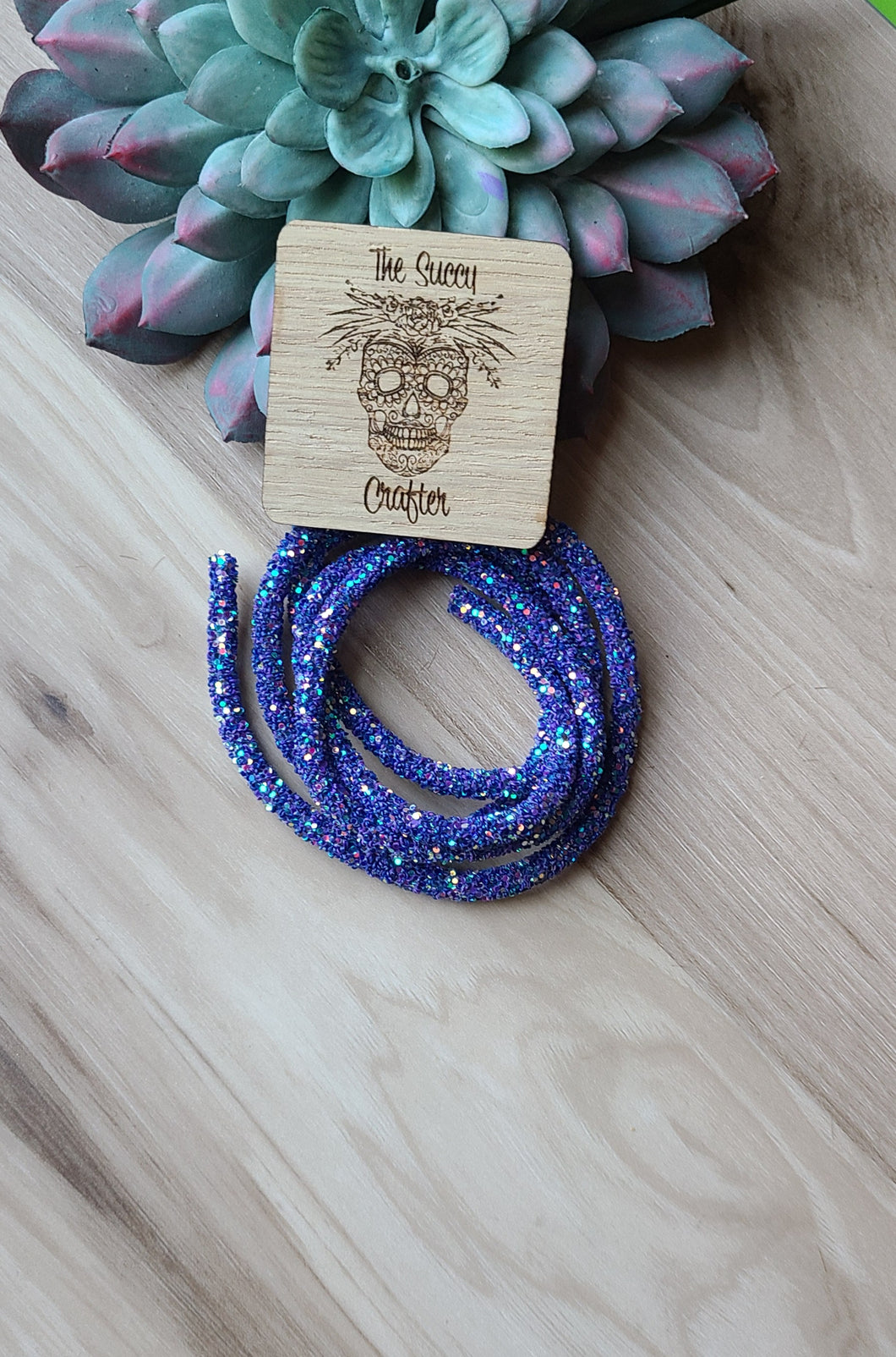Purple Glitter rope