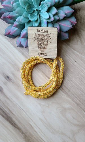 Golden yellow Glitter rope