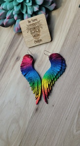 Rainbow micro glitter seraphina wings