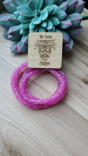 Razzmic Berry chunky rhinestone rope