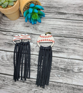 Baseball fringe set (real leather)