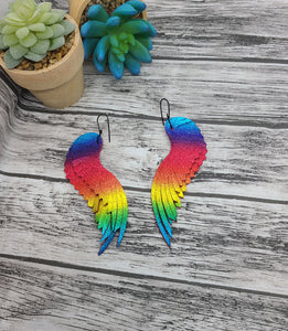 Rainbow seraphina wings