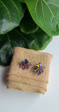 Load image into Gallery viewer, Wooden lotus ear jackets