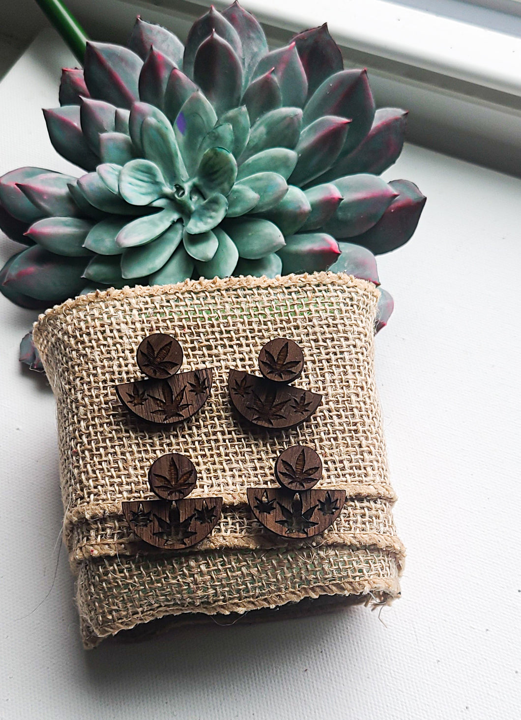 420 Wooden ear jackets