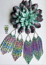 Load image into Gallery viewer, LF inspired fringe earrings