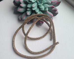 Topaz Rhinestone rope