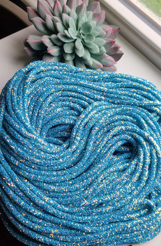 Lake Blue Glitter rope