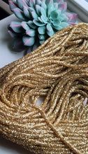 Load image into Gallery viewer, Gold Glitter rope