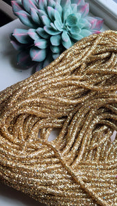 Gold Glitter rope