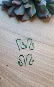 loop ear wires- multiple colors available