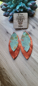 Fall fringed feather