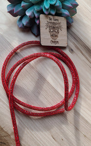 Red Rhinestone rope