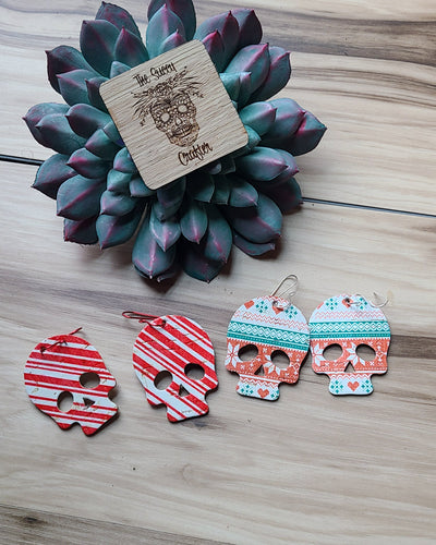 Christmas skulls