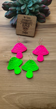Load image into Gallery viewer, Neon cork mushrooms