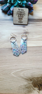 Iridescent leopard Southern sass fringe