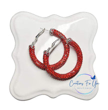 Load image into Gallery viewer, Red Rhinestone rope