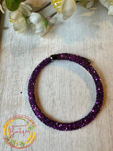 Load image into Gallery viewer, Deep Purple Glitter rope