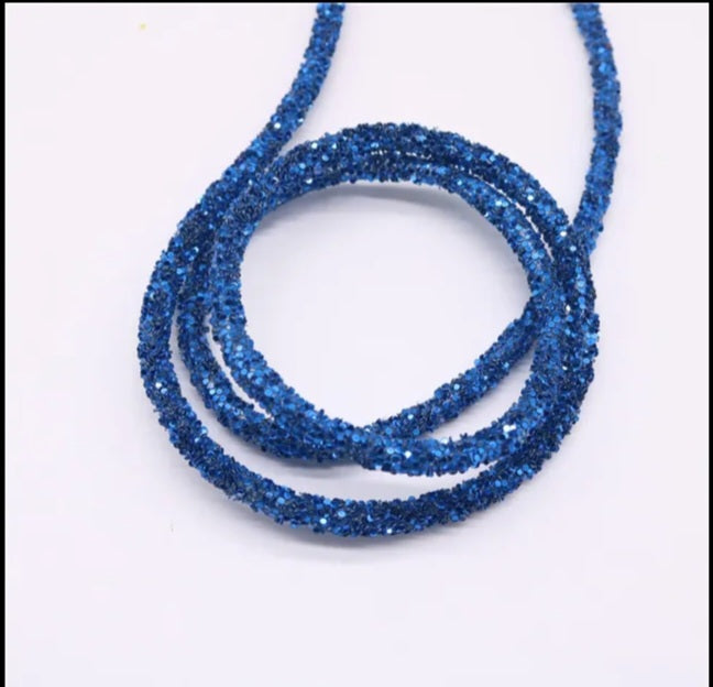 Royal blue Glitter rope