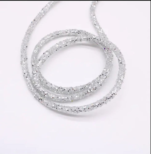 Silver Glitter rope